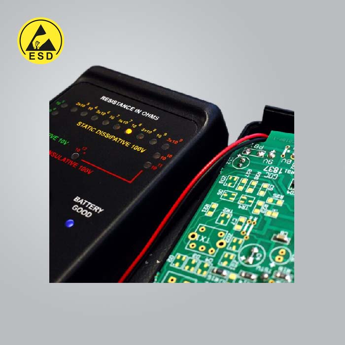 Surface Resistance Meter ESD Close Up Surface Resistance Meter ESD Close Up